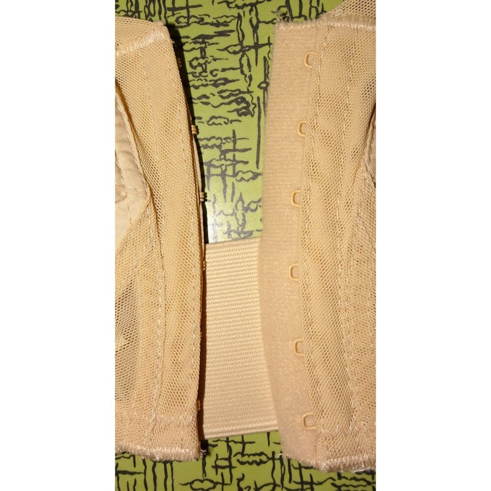 Vintage Ivory Exquisite Form Bullet Bra 36 B front closure pinup retro pointy - Picture 6 of 8